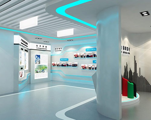 晉能電力，國峰煤電展廳設(shè)計